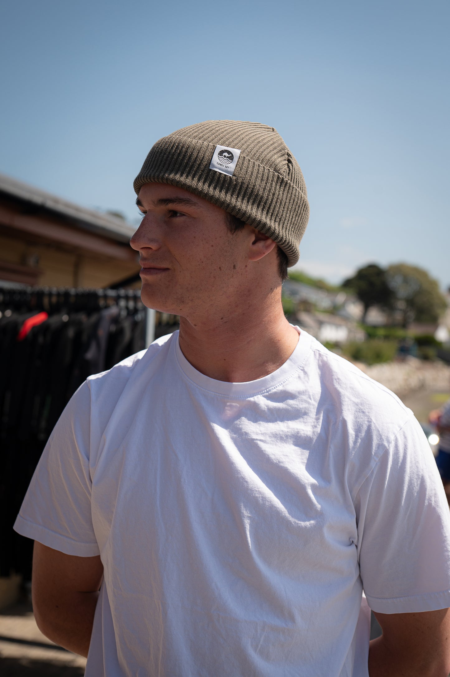 Khaki Fisherman Beanie