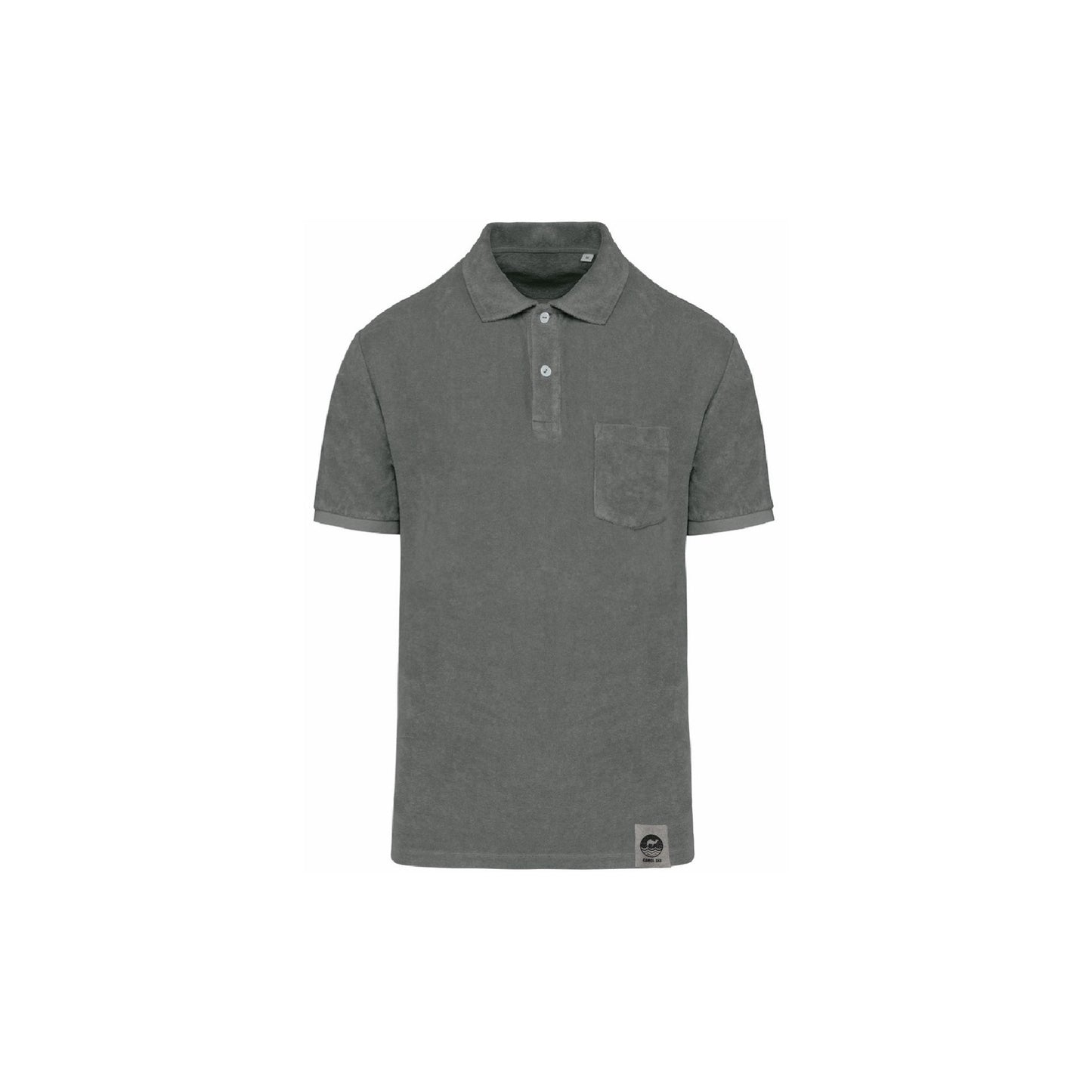 Men's Towelling Polo Shirt