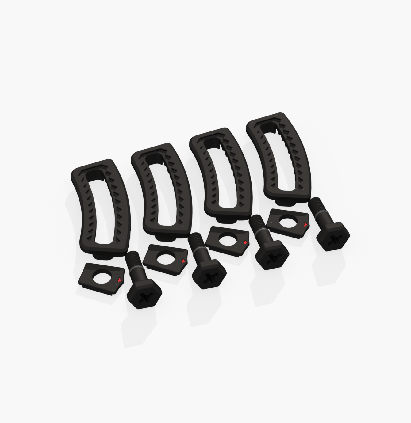 Ronix M6 Sharktooth Boot Hardware