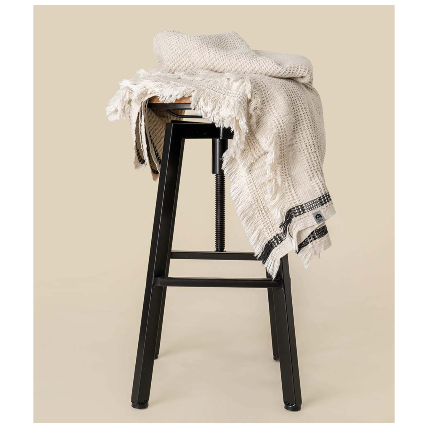 Honeycomb Striped Plaid Fouta