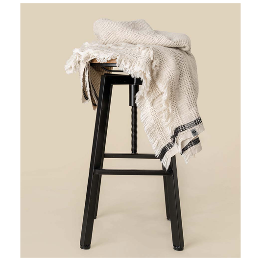 Honeycomb Striped Plaid Fouta