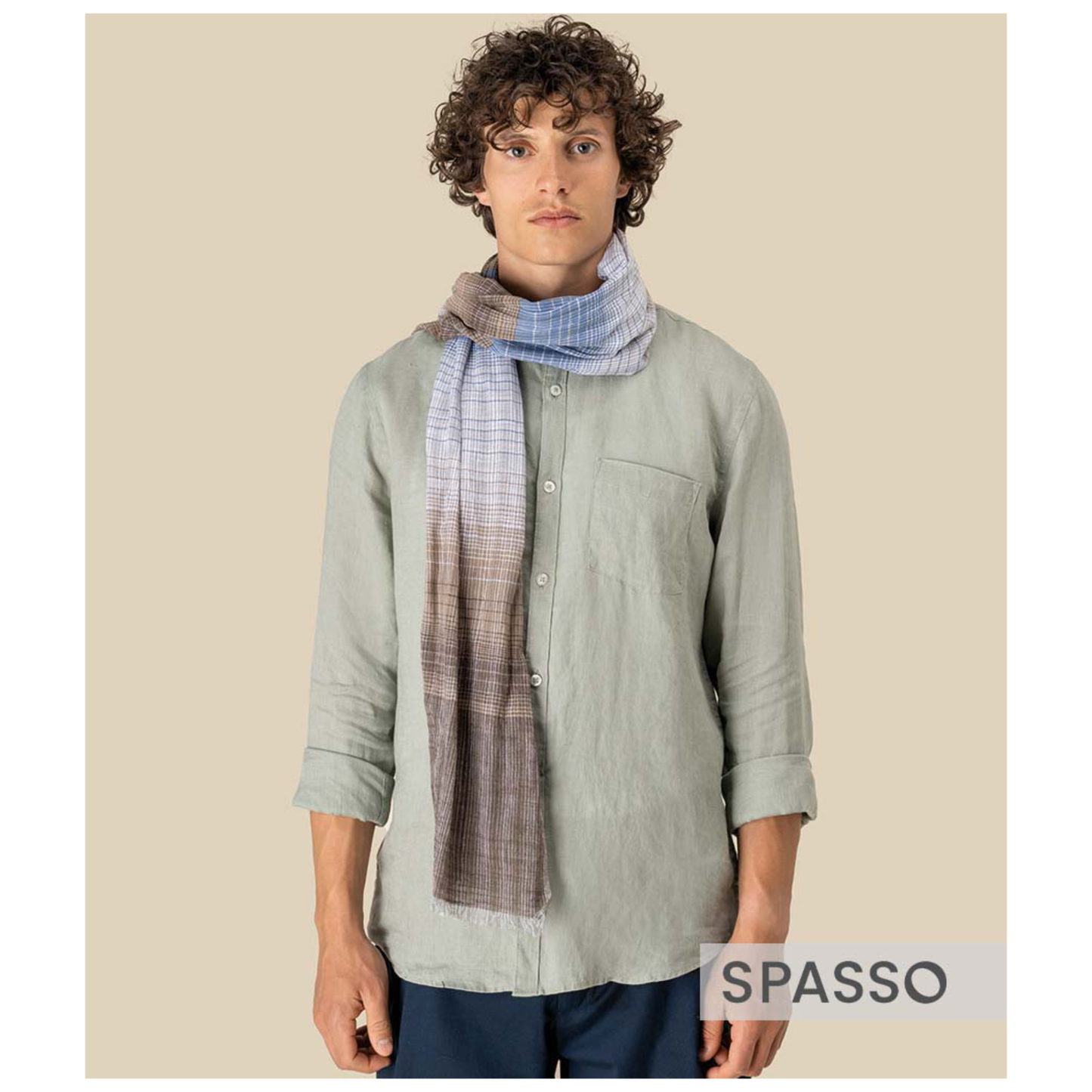 Double Striped Scarf