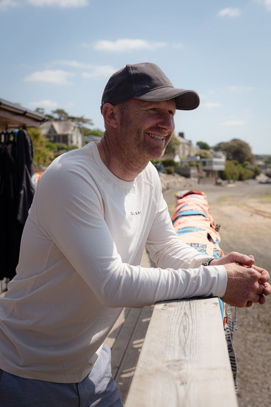 Adult Eco Long Sleeve Tee - Ivory