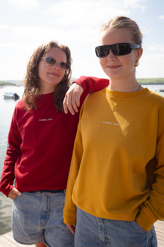 Ladies’ dropped shoulders sweatshirt