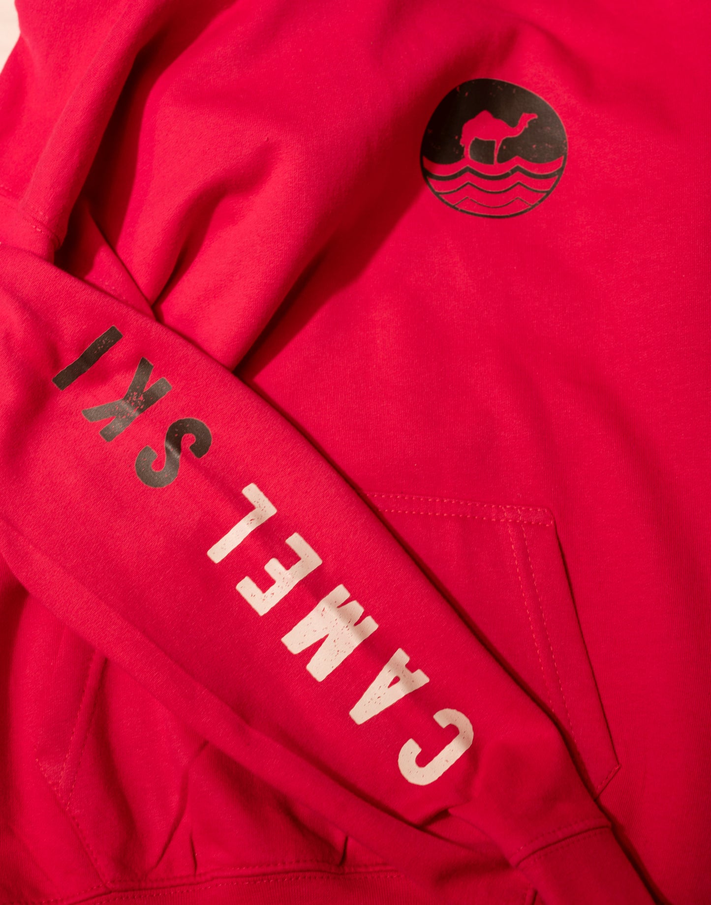 Children's Varsity Hoodie - Hot Pink/French Navy