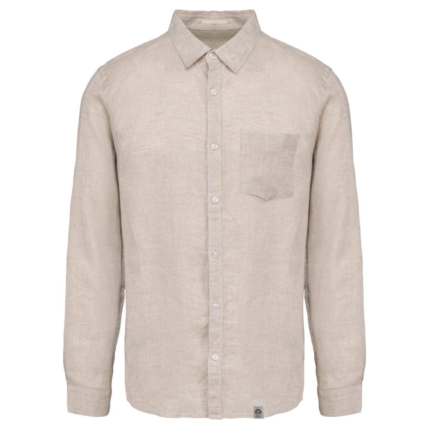 Men's Long Sleeve Linen Shirt