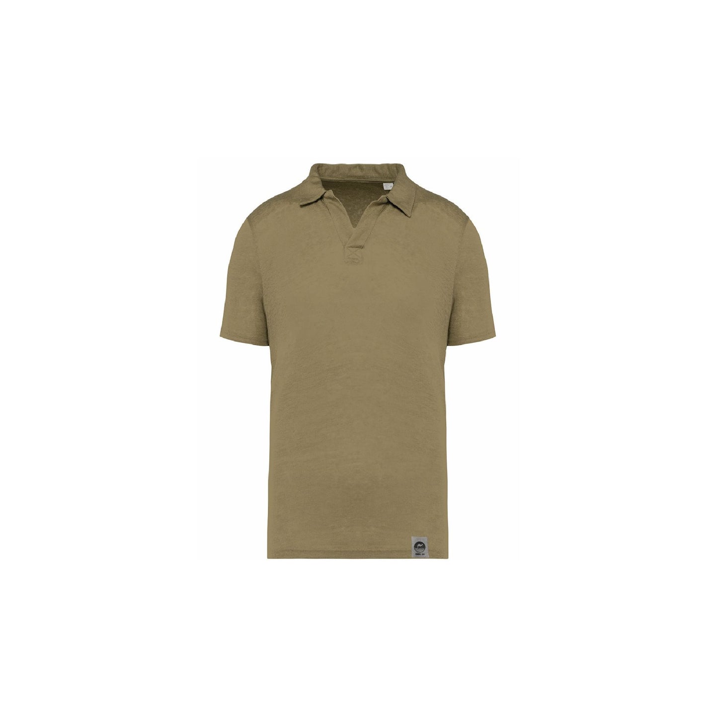 Men's Linen Polo Shirt