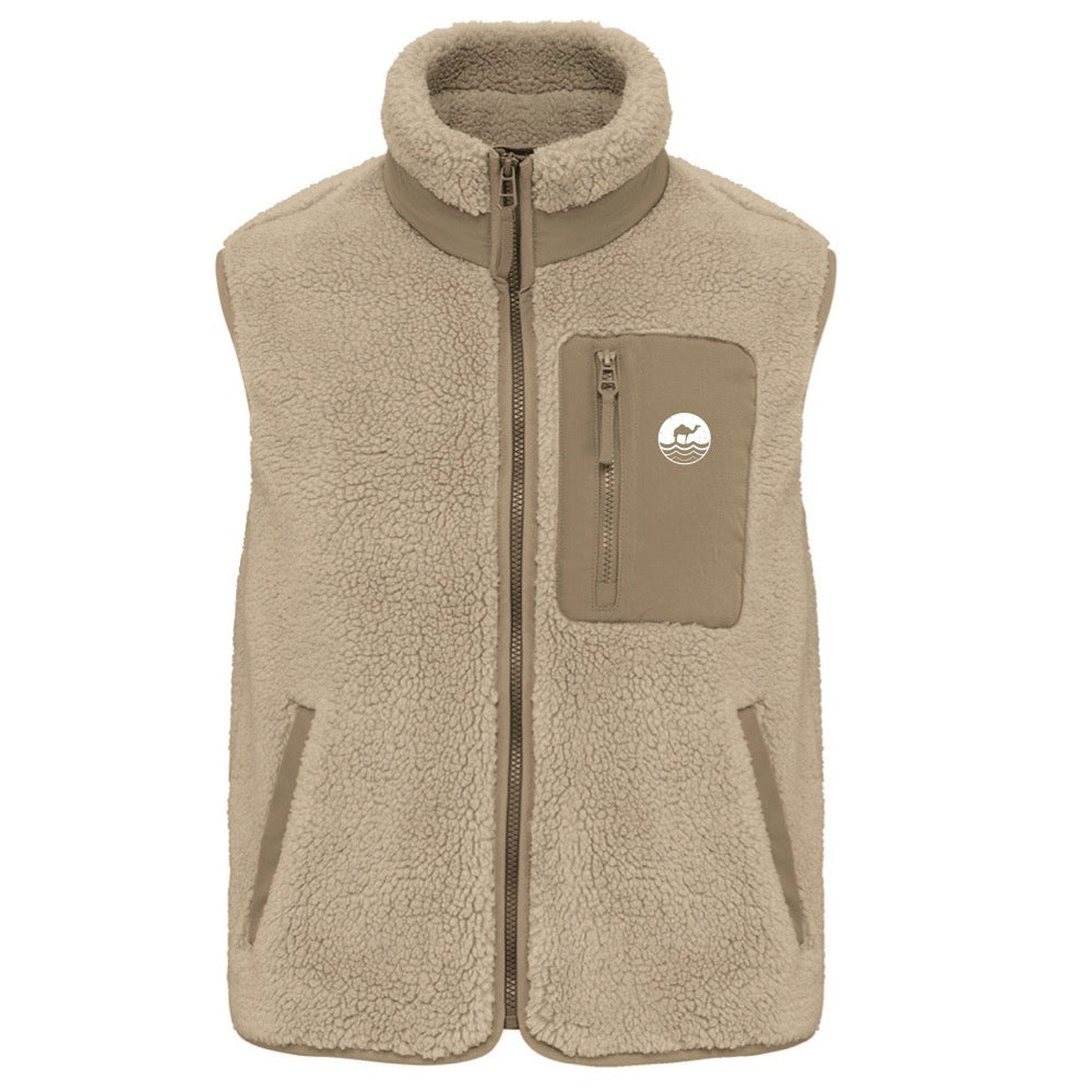 Unisex Sherpa Bodywarmer