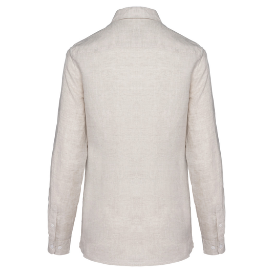 Women's Long Sleeve Linen Shirt