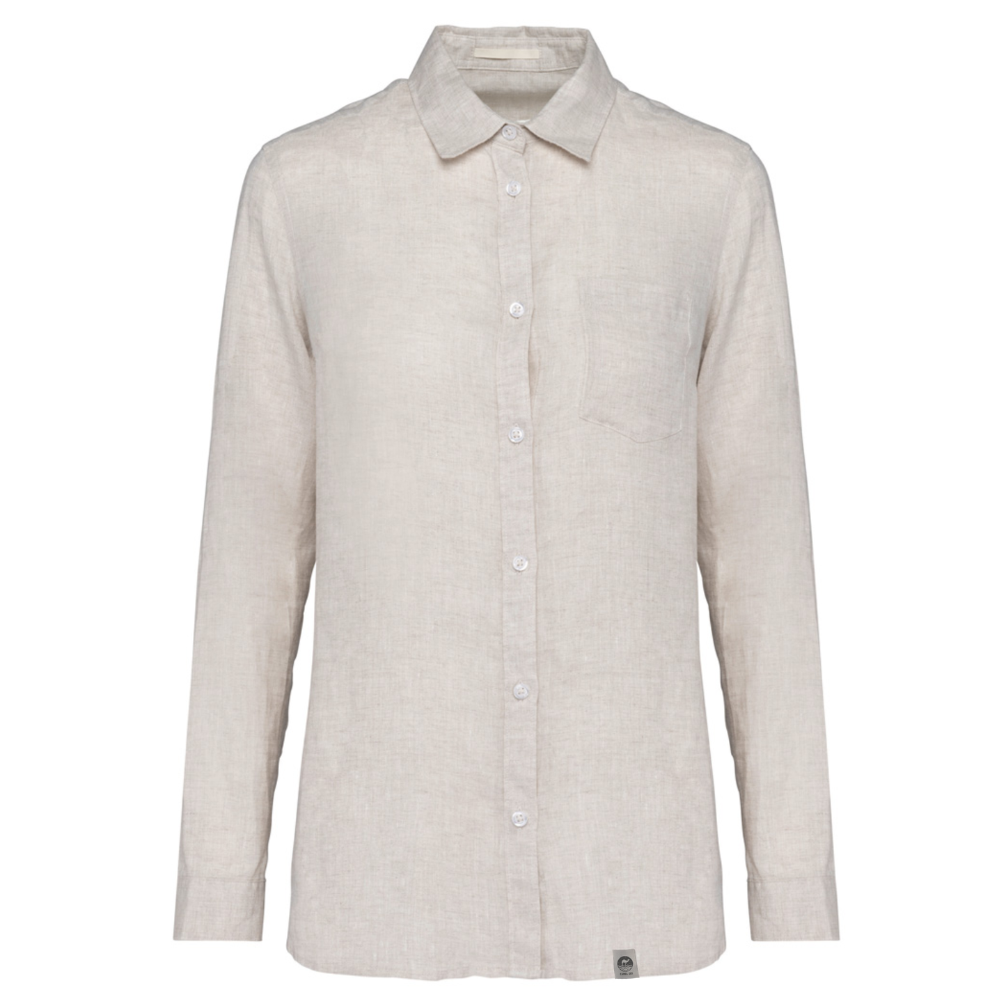 Women's Long Sleeve Linen Shirt