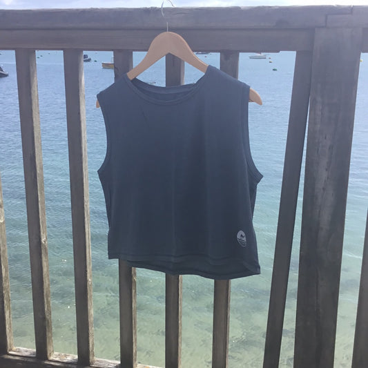 Dancer Top - Washed Mineral Grey